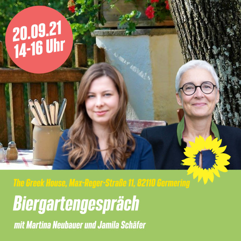 Biergarten-Gespräche mit Jamila Schäfer